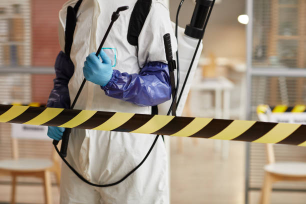 Professional Biohazard technician working in York Harbor, ME